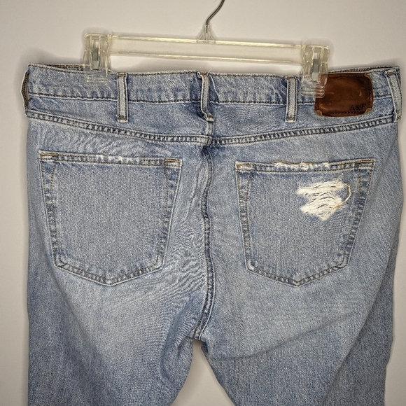 Abercrombie & Fitch 36 waist cropped cut jeans - Picture 4 of 6